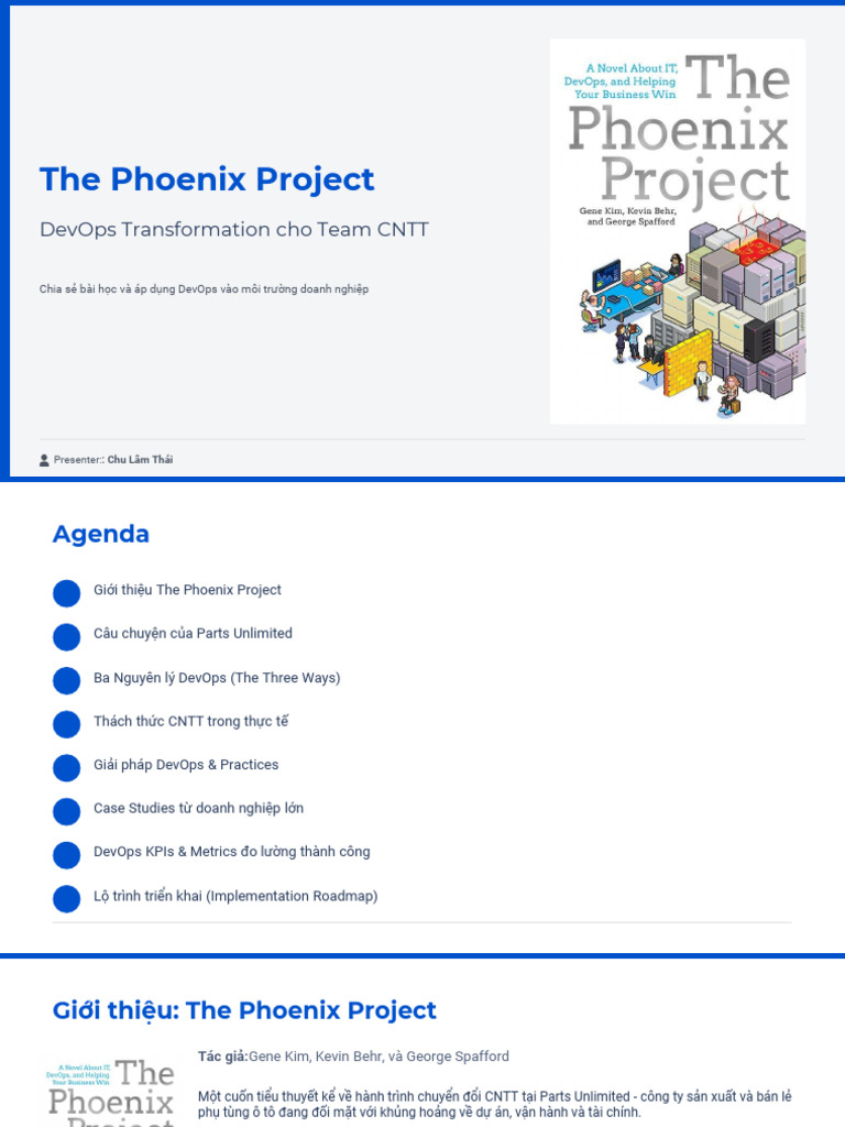 Phoenix Project Devops Presentation | PDF