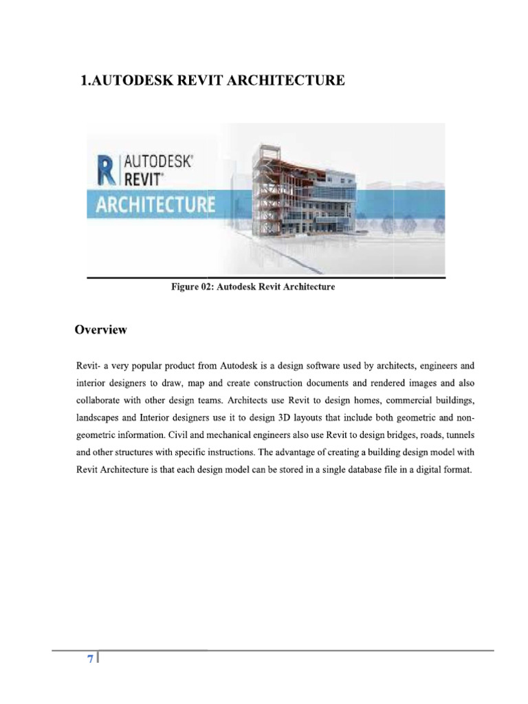 Revit Architecture Report | PDF