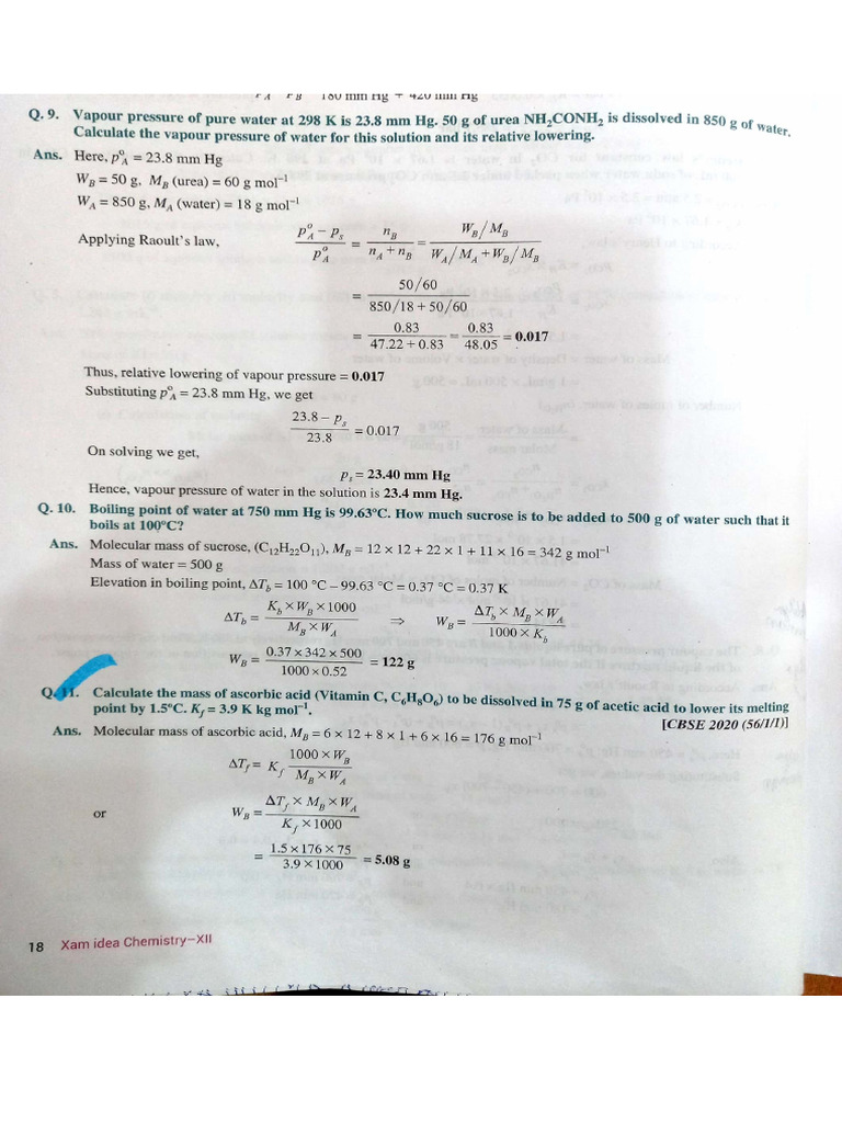 Unit 1 (Solutions) | PDF
