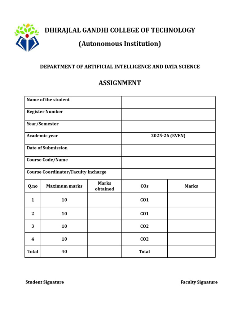 NS Assignment Template | PDF