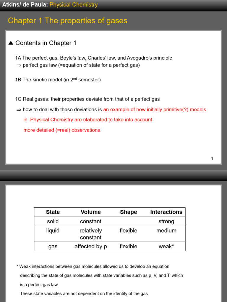 Chap1 Lecture File | PDF | Gases | Temperature