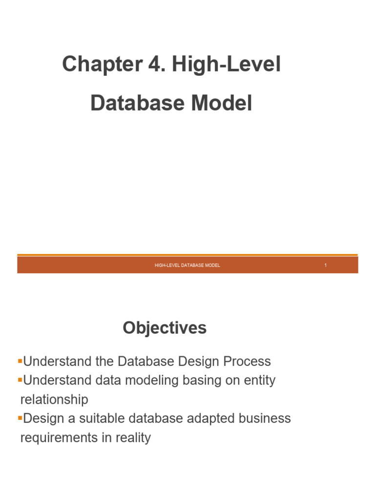 ch4 | PDF | Databases | Conceptual Model