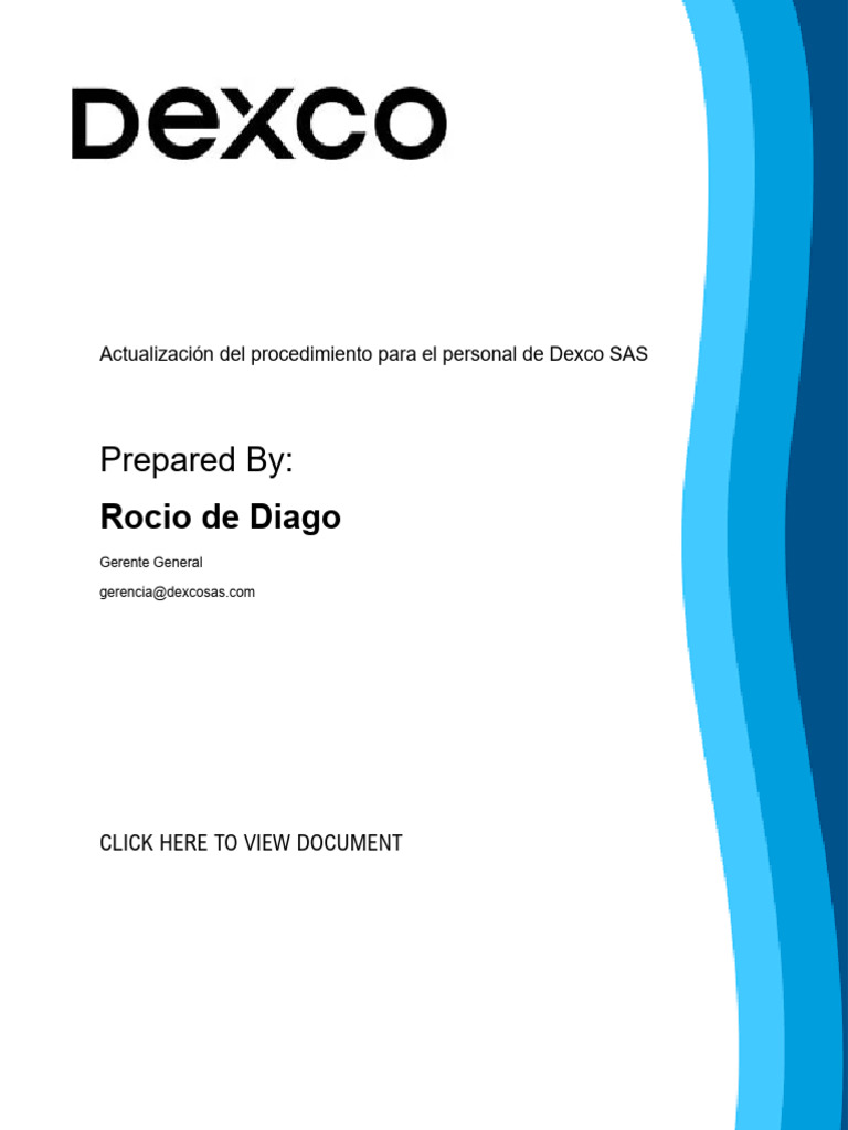 Dexco Sas PDF | PDF