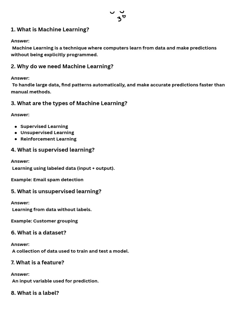 What Is Machine Learning - 20260123 - 171312 - 0000 | PDF | Machine ...