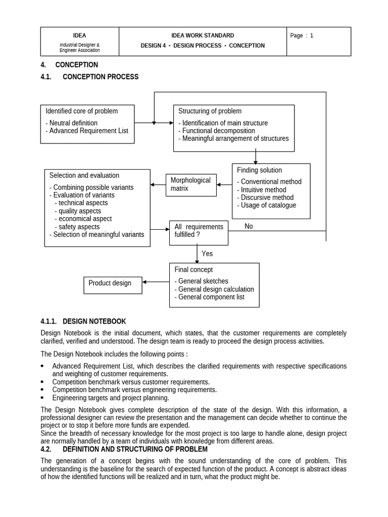 IDEA - Design 4 - Conception | PDF | System | Concept