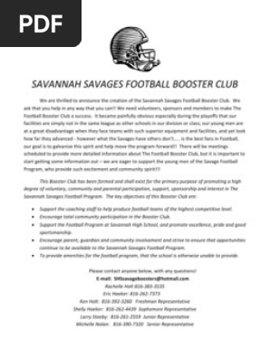 Booster Club Sponsorship Letter Final