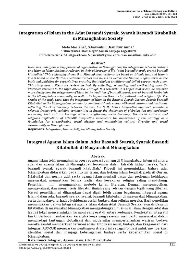 Integration+of+Islam+in+the+Adat+Basandi+Syarak,+Syarak+Basandi ...