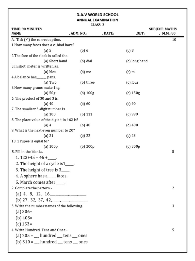 MATHS 2 | PDF