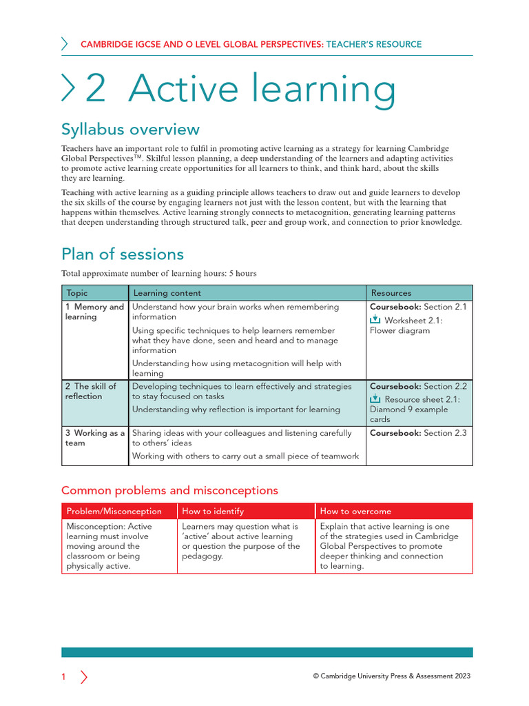 IGCSE Global Perspectives Teacher Resource 2ed Ch2 Teaching Notes.pdf ...