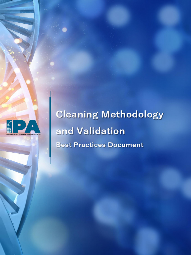 Ipa Cleaning Methodology and Valodation | PDF | Solubility | Toxicology