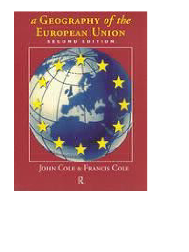 A Geography of The European Union 2nd Edition Francis Cole Ebook ...