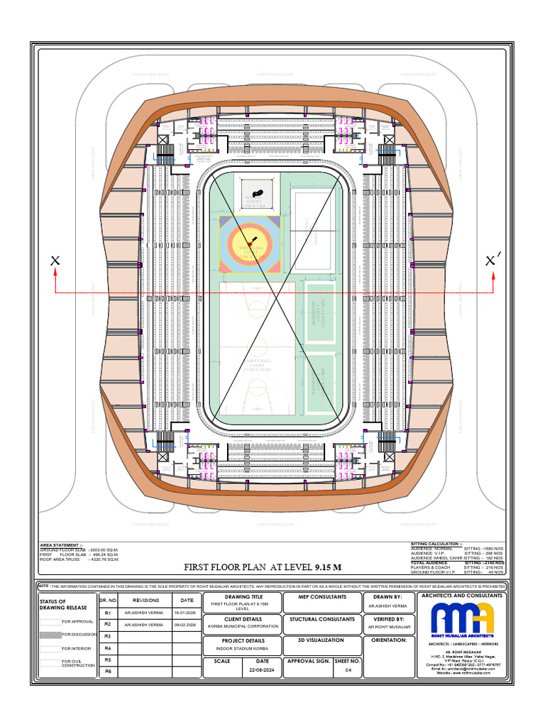 Stadium Plan Section and Elevation Revision 09-02-20264 | PDF