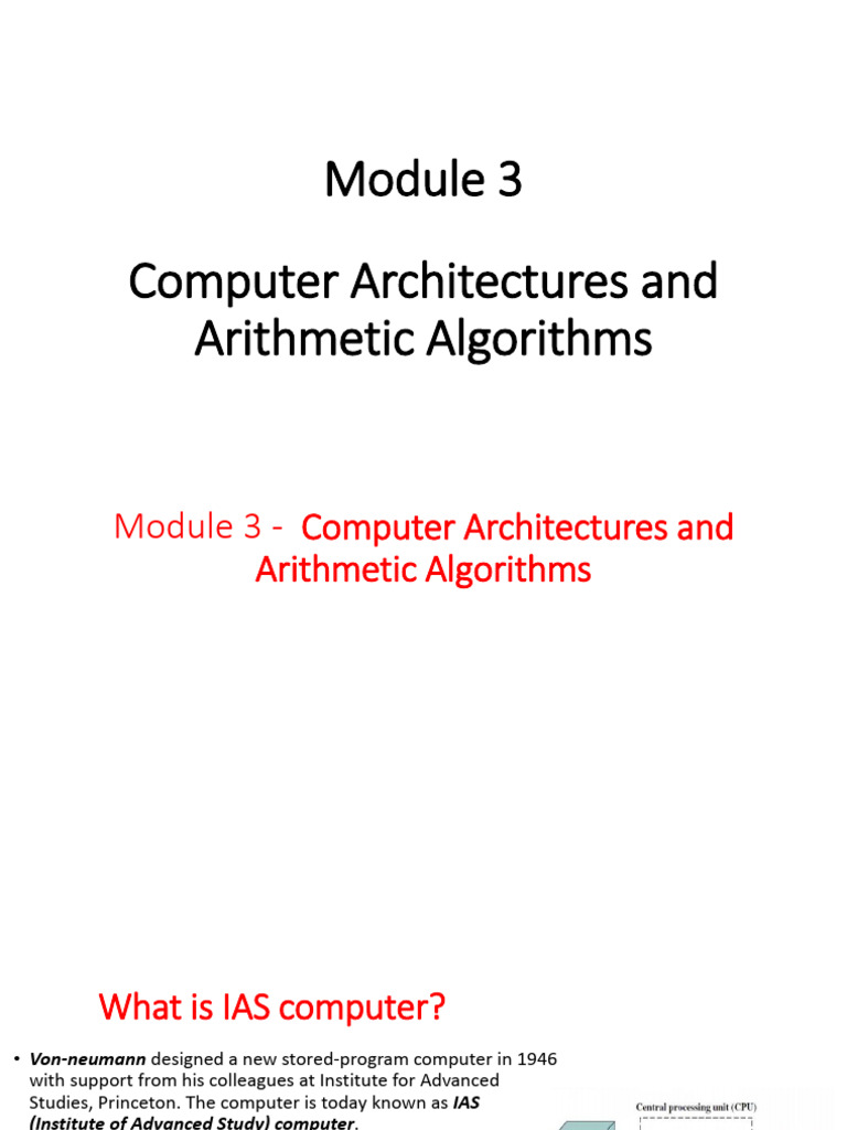 Module 3 Computation Structure-1 | PDF | Central Processing Unit ...