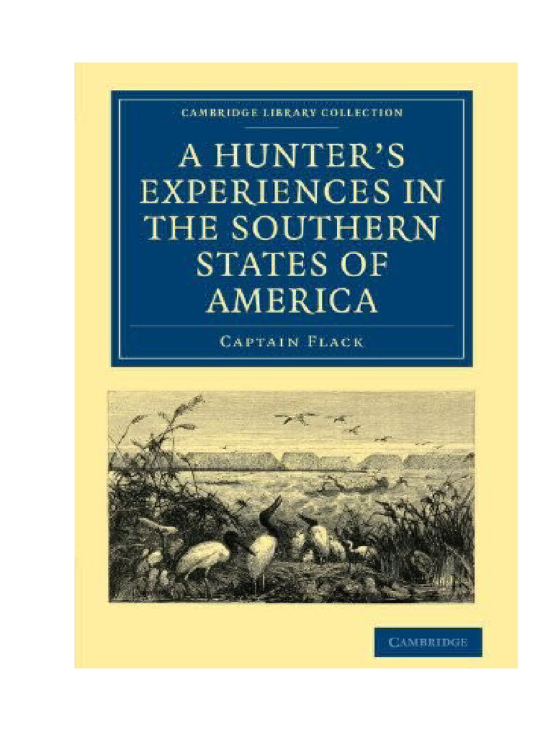 (Ebook) A Hunter’s Experiences in the Southern States of America by ...
