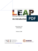An Introduction To LEAP: Long Range Energy Alternatives Planning System