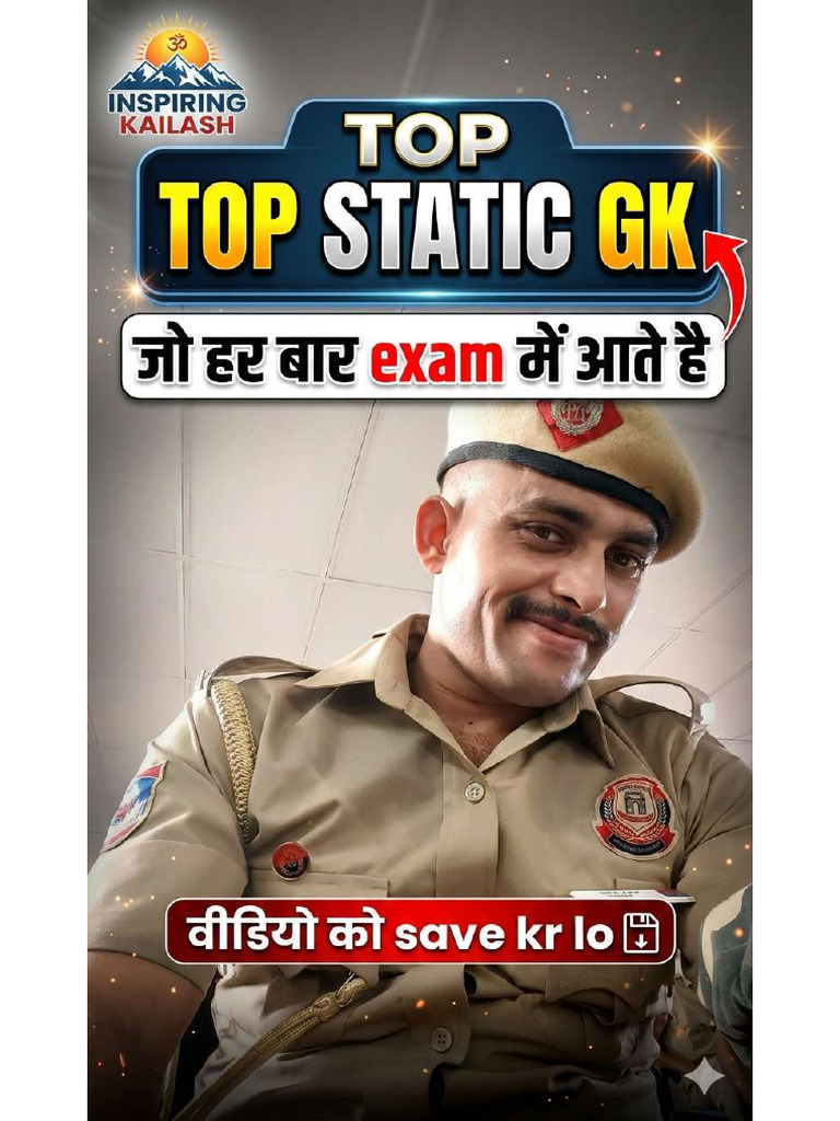 Top Static GK | PDF