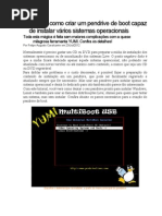 Sistemas- Descubra como criar um pendrive de boot capaz de instalar varios sistemas operacionais