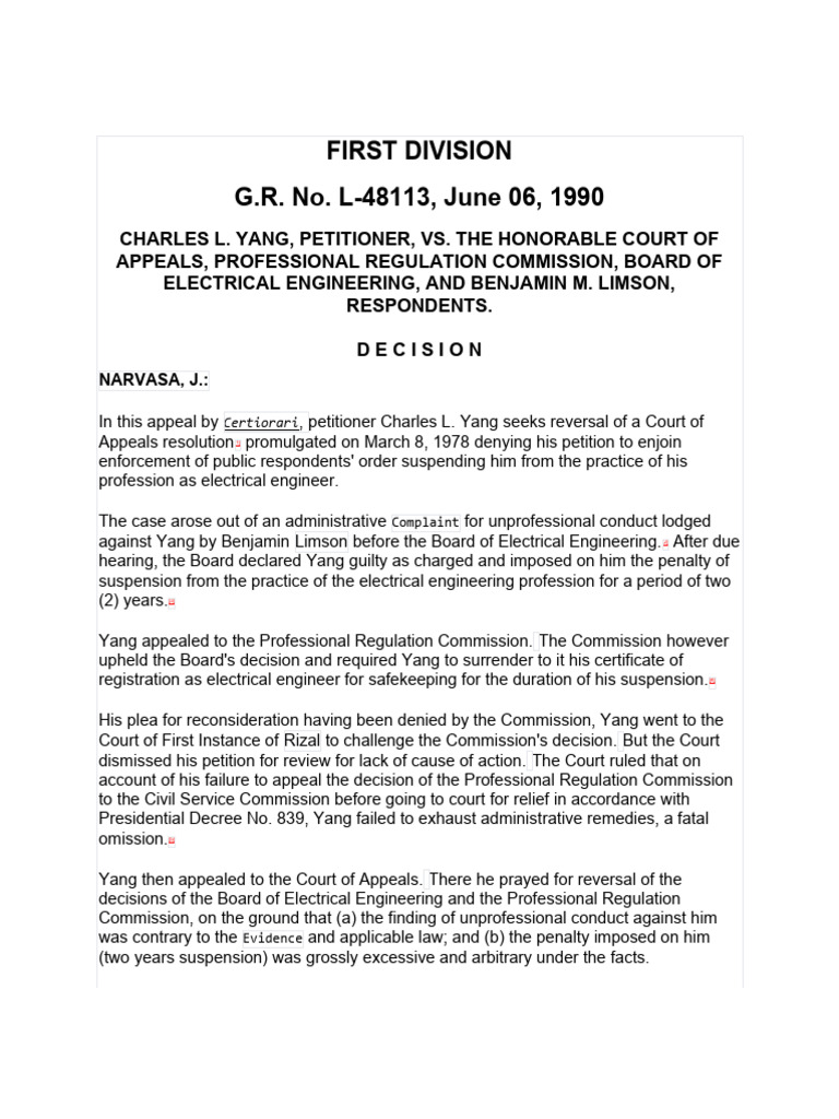 EE CASE | PDF | Appeal | Appellate Court