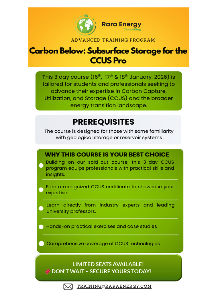 Carbon Below Subsurface Storage For The CCUS Pro | PDF | Carbon Capture ...