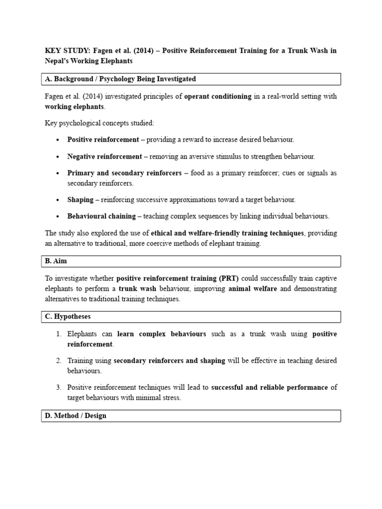 Fagen Et AlCambridgeNotes | PDF | Reinforcement | Cognition