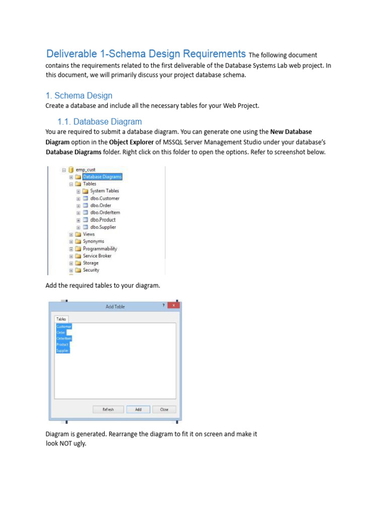 Deliverable 1.Docx | PDF