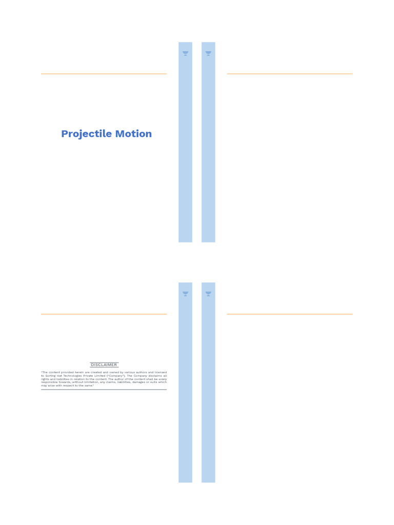 Projectile-Motion Process Final | PDF