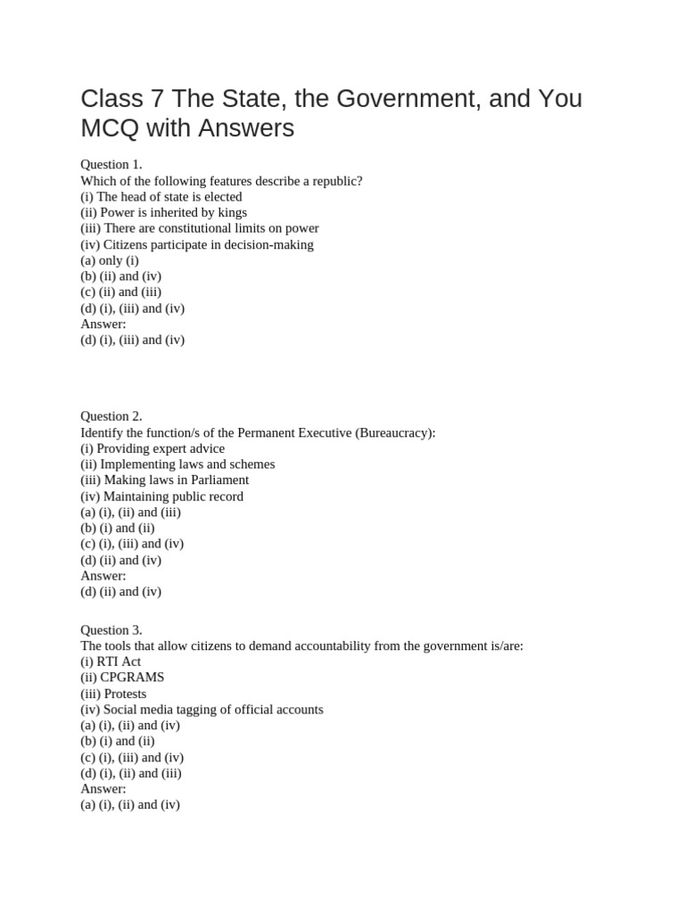 Chapter - 6 Mcq | PDF | Judicial Review | Constitution