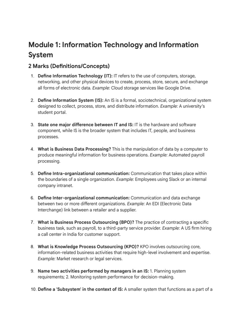ITB 100 Questions and Answers | PDF | Cloud Computing | Grid Computing