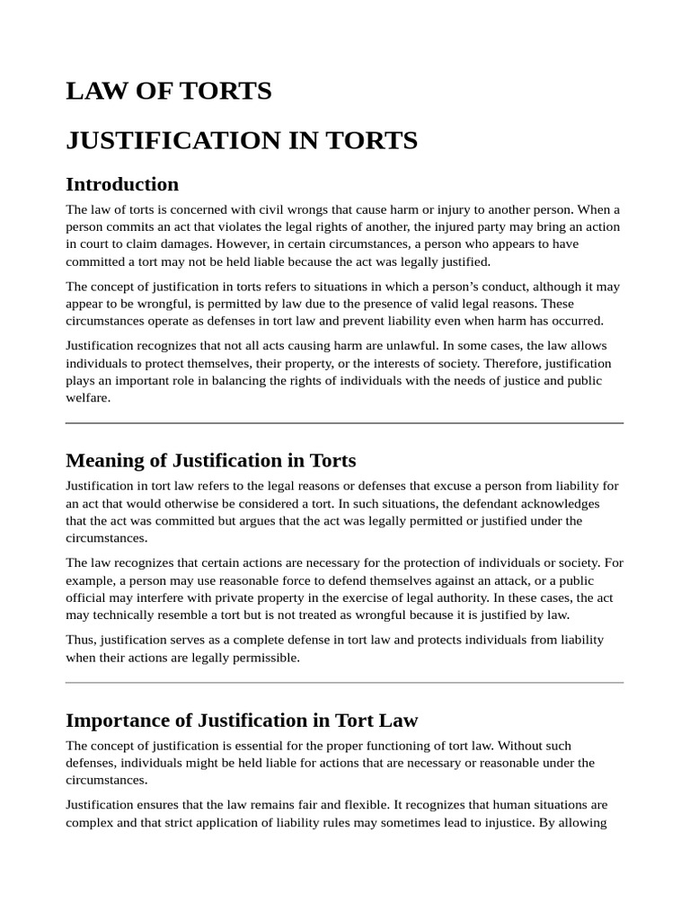 torts and bns | PDF | Crimes | Crime & Violence