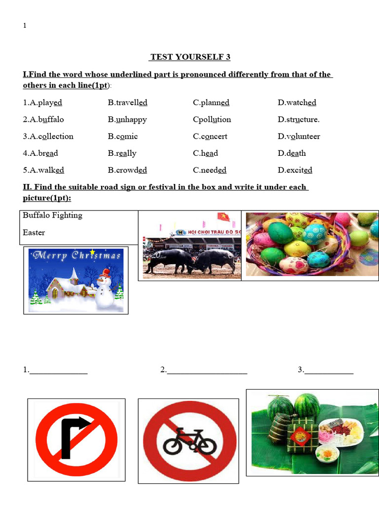 Test Yourself 3 | PDF