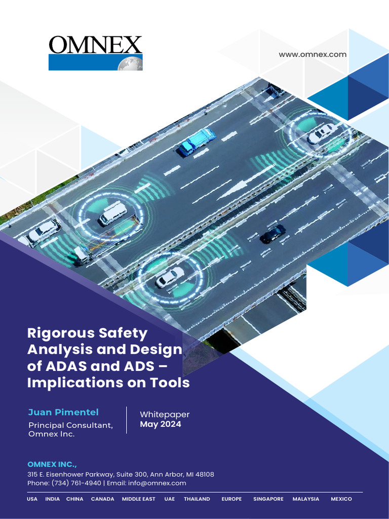 Rigorous Safety Analysis and Design of ADAS and ADS-V9 | PDF ...