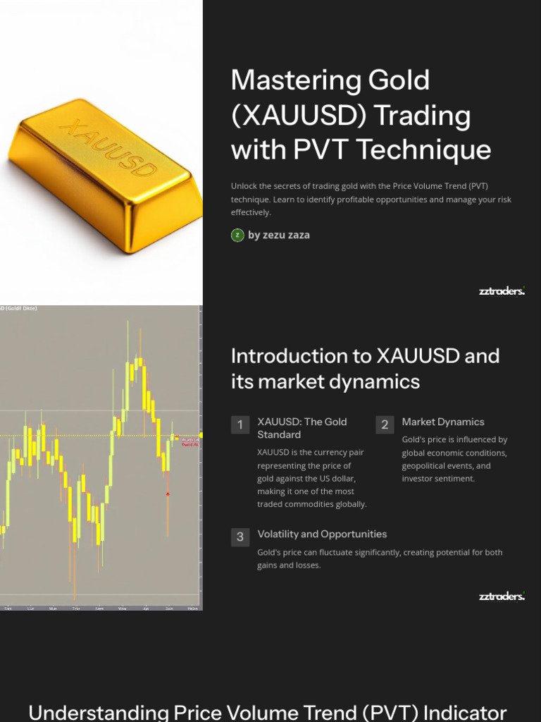 Mastering Gold XAUUSD Trading With PVT Technique | PDF