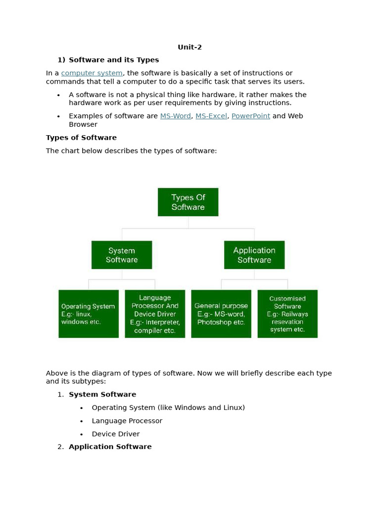 Fundamentals of Computer-Unit-2 (BSC CS With AI) | PDF | Computer Data ...