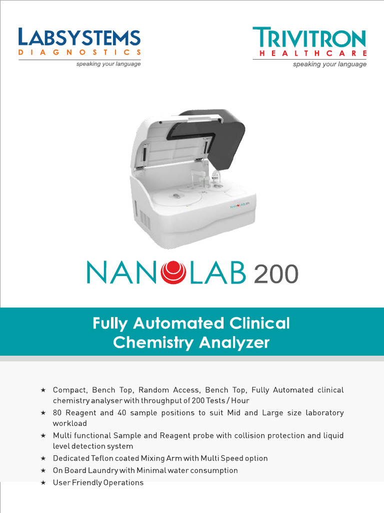 Nanolab 200 Brochure (1) | PDF