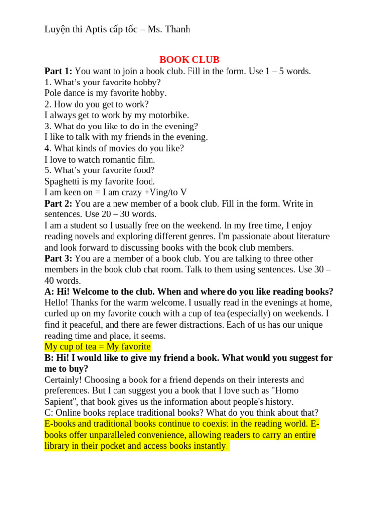 BOOK CLUB(1) | PDF