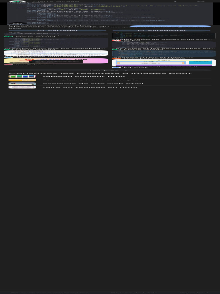 La Structure Ee Base de HTML - Recherche Google | PDF | Html | HTML5