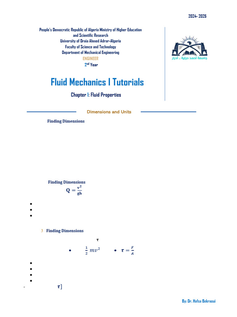 MDF GM ING TD 01 | PDF | Viscosity | Shear Stress