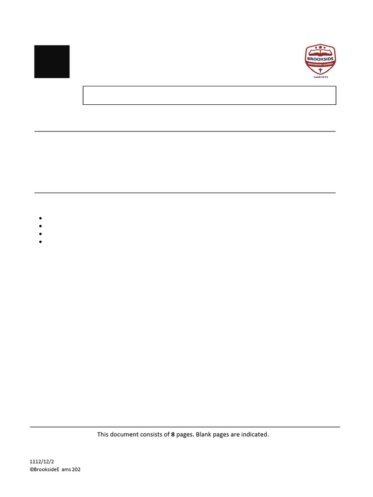 MATHS FORM 1 | PDF | Arithmetic | Mathematics