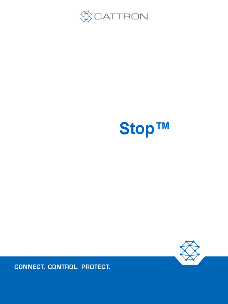 Manual Safe D Stop en | PDF | Radio Frequency Identification ...