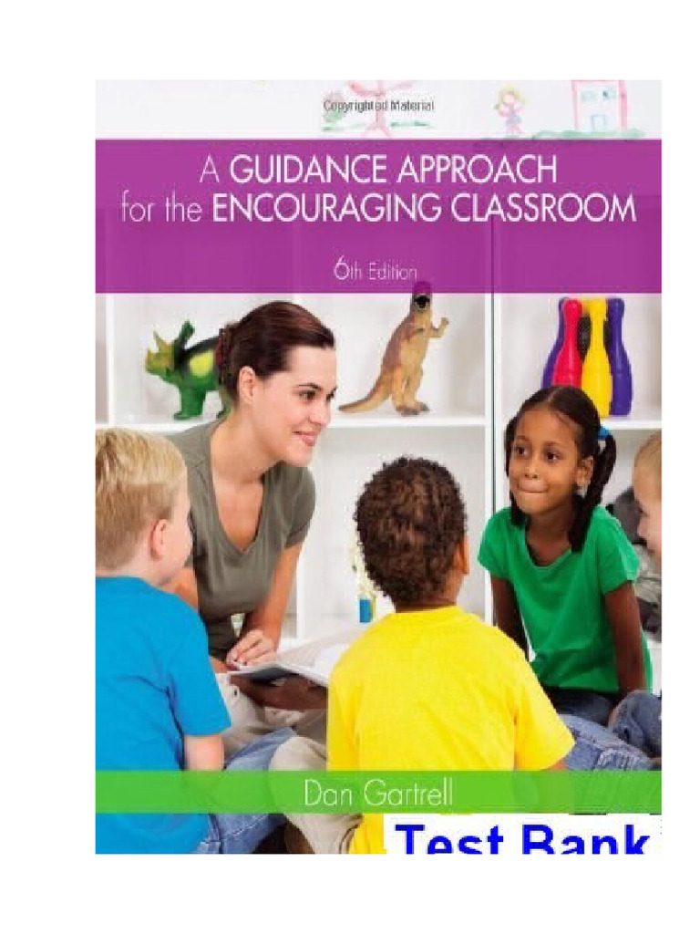 Guidance Approach for the Encouraging Classroom 6th Edition Dan ...