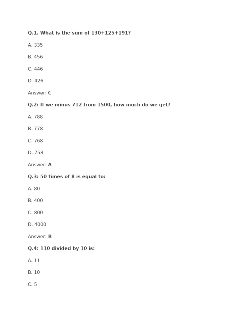 Math | PDF