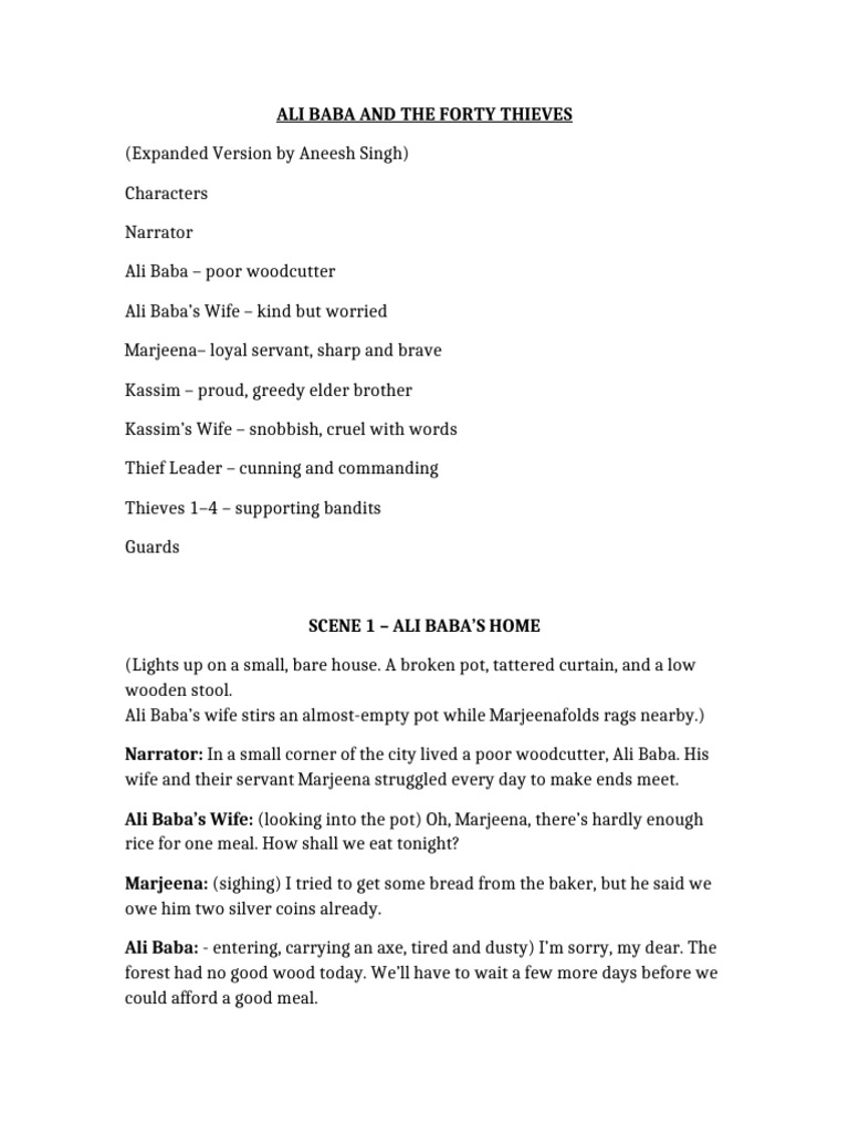 ALI BABA Reformatted v2 | PDF