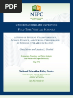 U I F - T V S: Nderstanding and Mproving ULL IME Irtual Chools