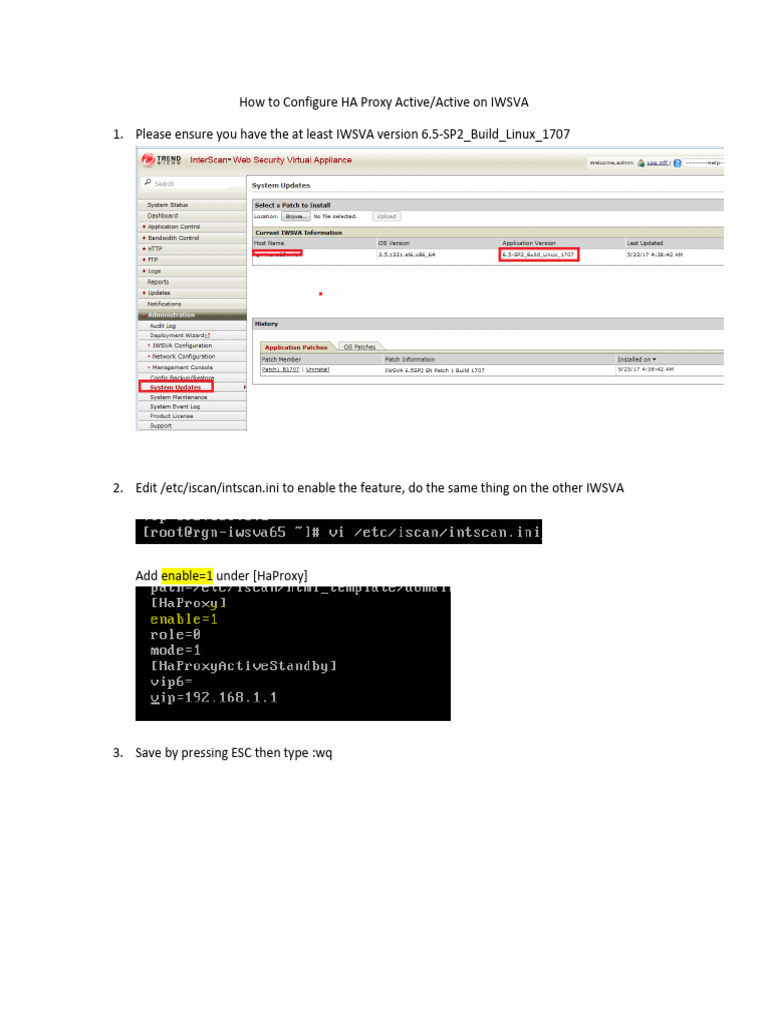 How To Configure HA Proxy Active | PDF