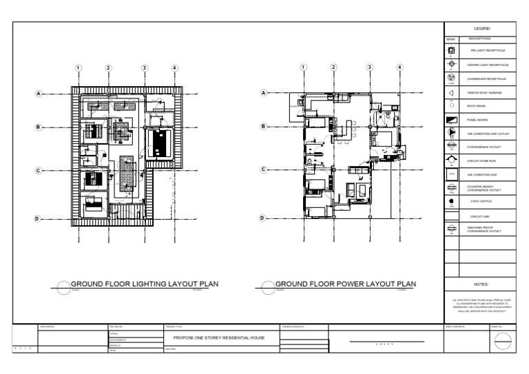 QS Electrical Plan-Model | PDF