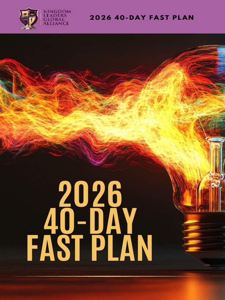 KGA 40-Day Fasting Plan (Portal Six) | PDF | Prayer | Revelation