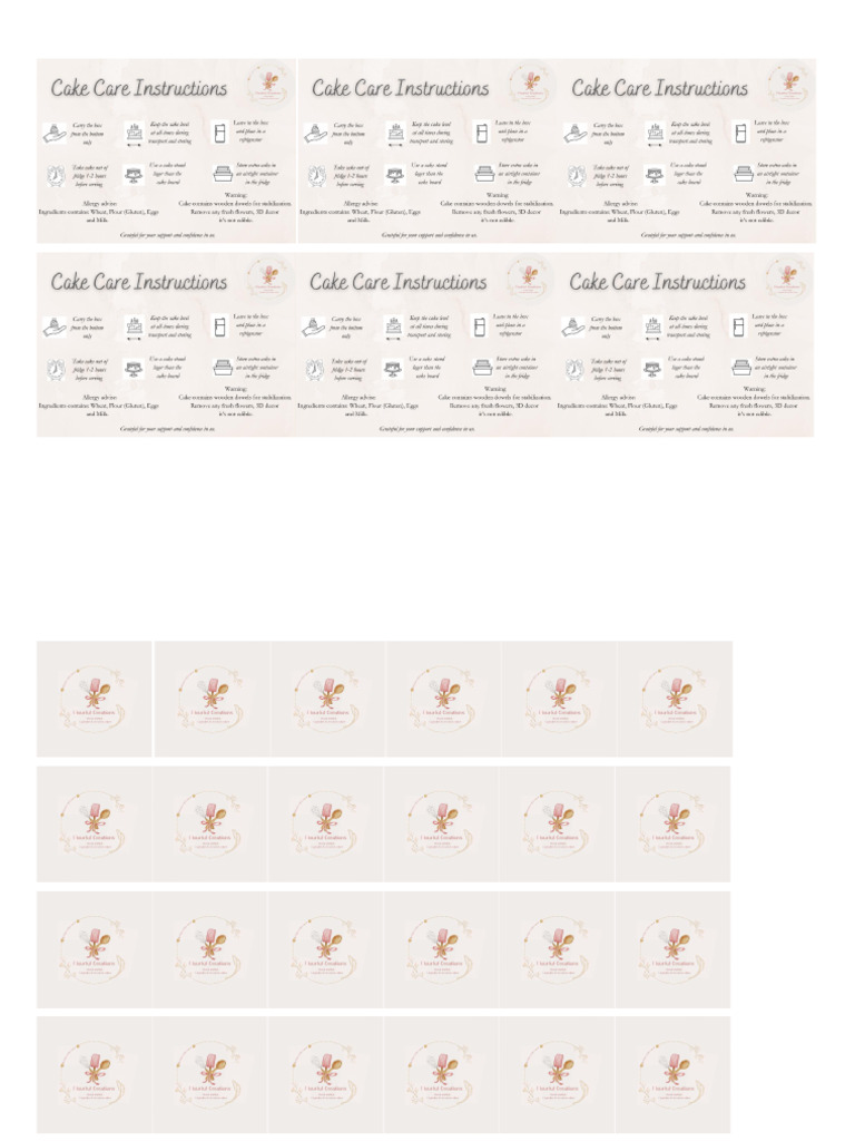Cakes | PDF