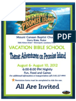 Vacation Bible School 2012