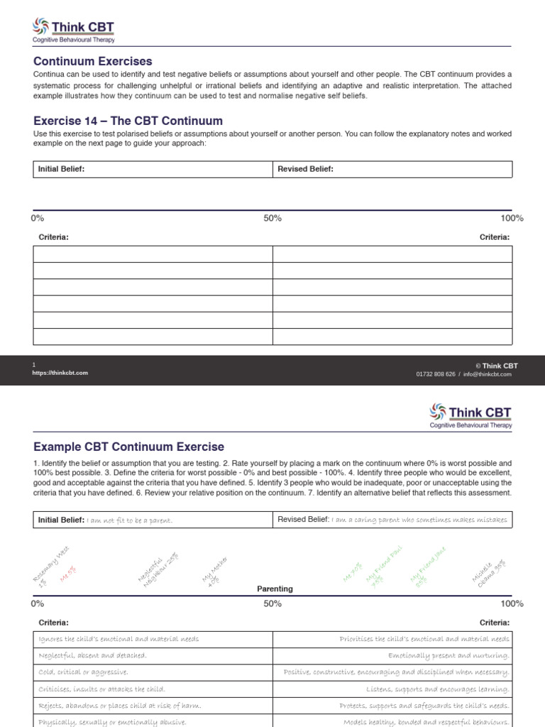 Cbt Continuum v10 | PDF
