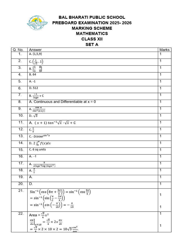 Maths 12 PB MS Seta | PDF | Chess Theory | Chess